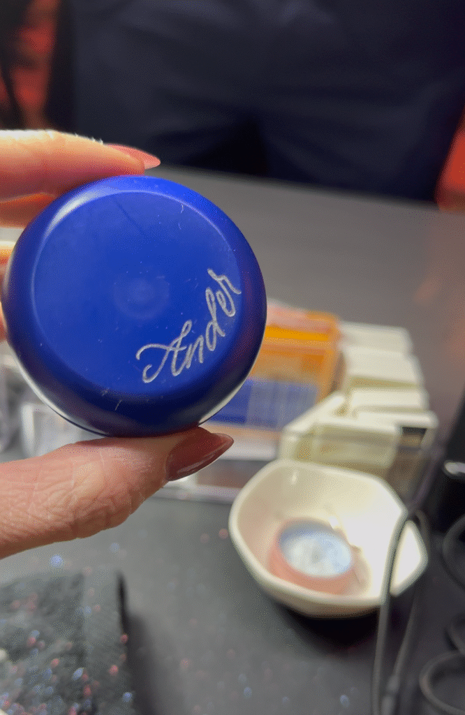 Completed Hand Engraved Yo-yos for the Fallout Season 2 Premiere Private Event