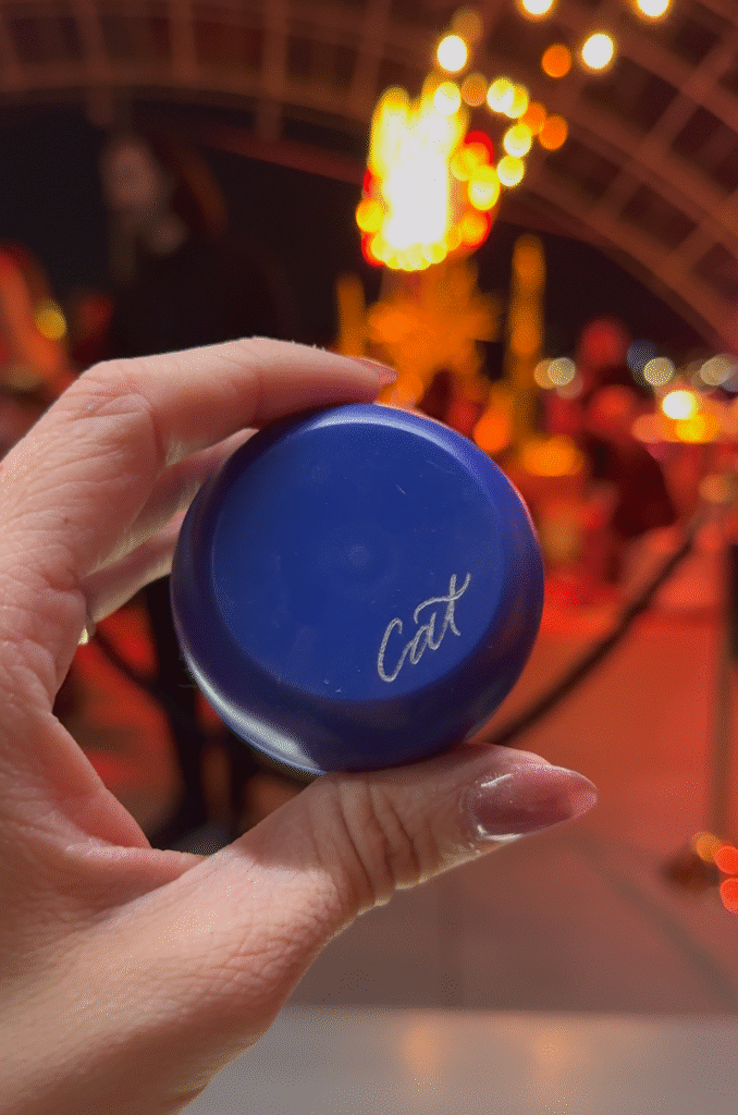 Completed Hand Engraved Yo-yos for the Fallout Season 2 Premiere Private Event