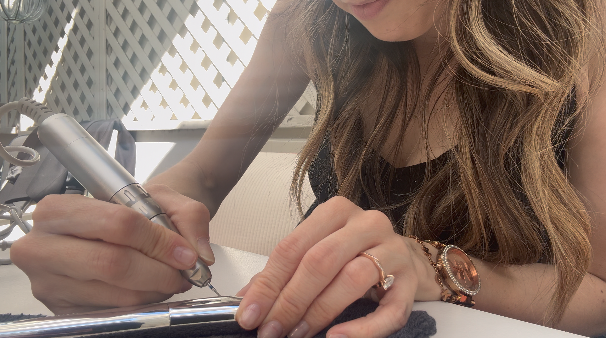 Live Event Artist Performing engraving services at a brand event